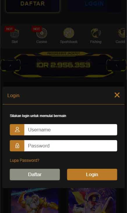 cara login Rabbit77 Slot Patch New